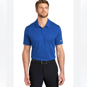 Set of 2‎ Nike Men's XXL Blue Golf Shirts